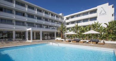 Lees alles over Hotel Anfora Ibiza  in de plaats Es Canar op Ibiza voor je vakantie in 2025