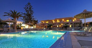 Lees alles over Hotel Aphrodite Beach Club in de plaats Gouves op Kreta voor je vakantie in 2027
