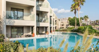 Lees alles over Hotel Atlantica Aegean Blue in de plaats Kolymbia op Rhodos voor je vakantie in 2027