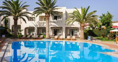 Lees alles over Hotel Atlantica Amalthia Beach Resort  in de plaats Agia Marina op Kreta voor je vakantie in 2025