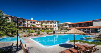 Lees alles over Hotel Blue Bay in de plaats Afitos op Chalkidiki voor je vakantie in 2027