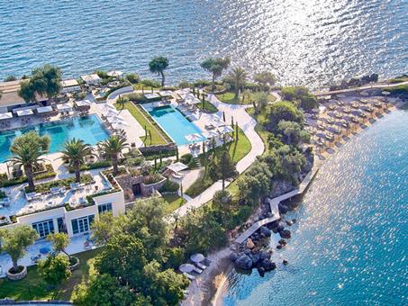 Lees alles over Hotel Corfu Imperial A Grecotel Resort to Live  in de plaats Kommeno op Corfu voor je vakantie in 2025