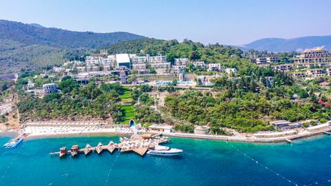 Lees alles over Hotel Duja Bodrum  in de plaats Torba op Egeïsche Kust voor je vakantie in 2025