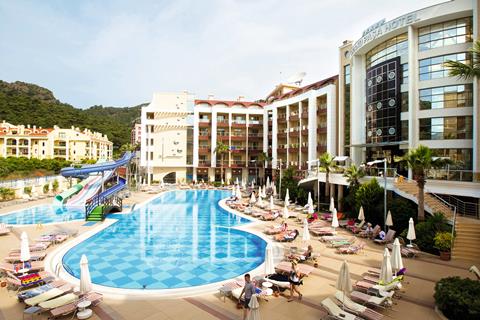 Lees alles over Hotel Grand Pasa  in de plaats Marmaris op Lycische Kust voor je vakantie in 2025