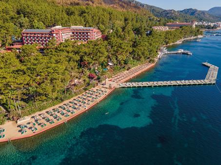 Lees alles over Hotel Grand Yazici Marmaris Palace in de plaats Marmaris op Lycische Kust voor je vakantie in 2027