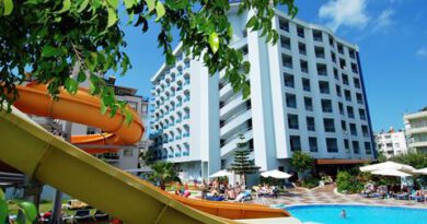 Lees alles over Hotel Grand Zaman Garden  in de plaats Alanya op Turkse Rivièra voor je vakantie in 2025