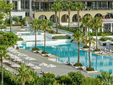 Lees alles over Hotel Grecotel LUXME Dama Dama  in de plaats Faliraki op Rhodos voor je vakantie in 2025