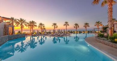 Lees alles over Hotel Ikaros Beach Resort & Spa in de plaats Malia op Kreta voor je vakantie in 2027