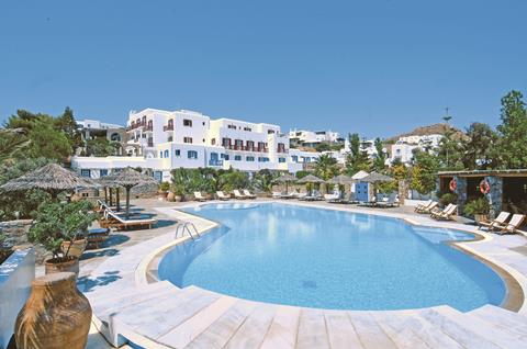 Lees alles over Hotel Kamari  in de plaats Plati Yialos op Mykonos voor je vakantie in 2025