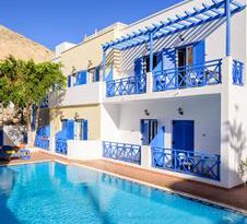 Lees alles over Hotel Karidis in de plaats Kamari op Santorini voor je vakantie in 2027