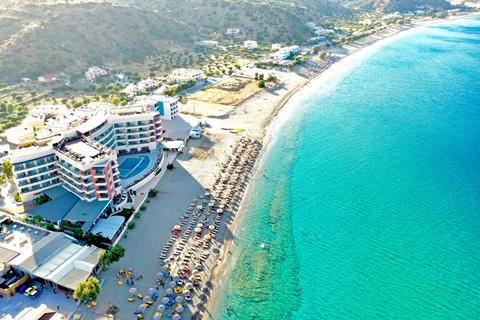 Lees alles over Hotel Konstantinos Palace in de plaats Pigadia op Karpathos voor je vakantie in 2027