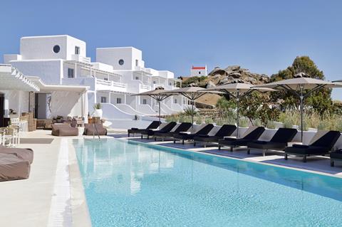 Lees alles over Hotel Livin Mykonos  in de plaats Mykonos stad op Mykonos voor je vakantie in 2025