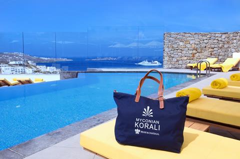 Lees alles over Hotel Myconian Korali  in de plaats Mykonos stad op Mykonos voor je vakantie in 2025