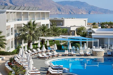Lees alles over Hotel Mythos Palace  in de plaats Georgioupolis op Kreta voor je vakantie in 2025