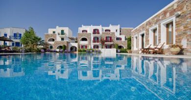 Lees alles over Hotel Naxos Resort  in de plaats Naxos stad op Naxos voor je vakantie in 2025