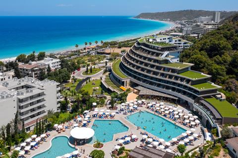 Lees alles over Hotel Olympic Palace in de plaats Ixia op Rhodos voor je vakantie in 2025