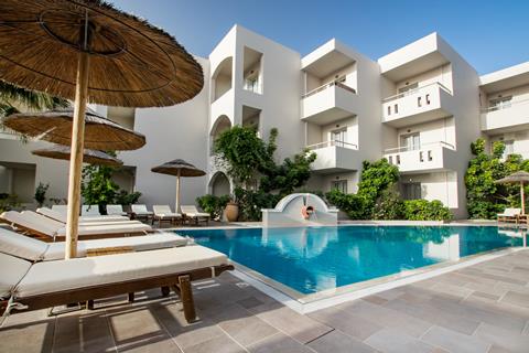 Lees alles over Hotel Parasol Luxury Suites in de plaats Pigadia op Karpathos voor je vakantie in 2027