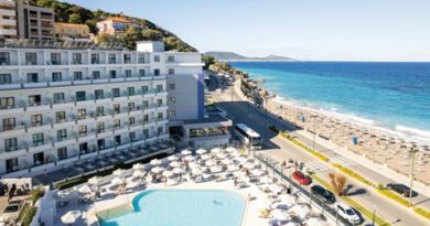 Lees alles over Hotel Rhodos Horizon Resort  in de plaats Rhodos stad op Rhodos voor je vakantie in 2025