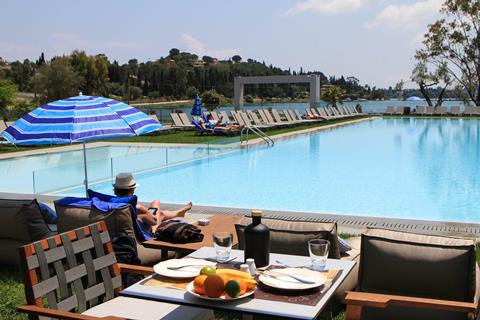 Lees alles over Hotel Rodostamo Hotel & Spa  in de plaats Kommeno op Corfu voor je vakantie in 2025