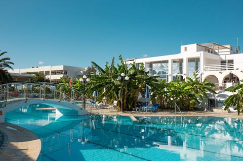Lees alles over Hotel SMY Kos Beach & Splash  in de plaats Mastichari op Kos voor je vakantie in 2025