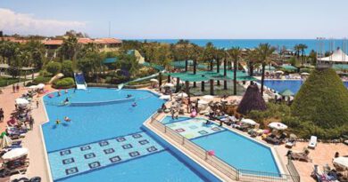 Lees alles over Hotel SPLASHWORLD AQI Pegasos World in de plaats Side op Turkse Rivièra voor je vakantie in 2027