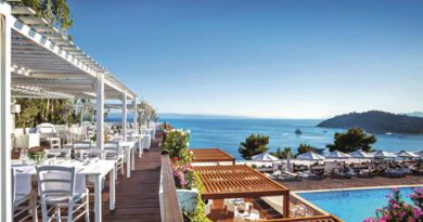 Lees alles over Hotel Skiathos Palace  in de plaats Koukounaries op Skiathos voor je vakantie in 2025