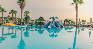 Lees alles over Hotel Star Beach Village & Waterpark  in de plaats Chersonissos op Kreta voor je vakantie in 2025