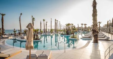 Lees alles over Hotel Stella Blue Seaside Resort  in de plaats Analipsi op Kreta voor je vakantie in 2025