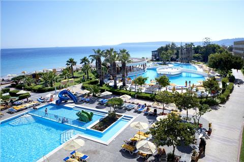Lees alles over Hotel Sunshine Rhodes in de plaats Trianta op Rhodos voor je vakantie in 2027