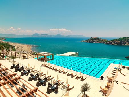 Lees alles over Hotel TUI BLUE Seno in de plaats Sarigerme op Lycische Kust voor je vakantie in 2027