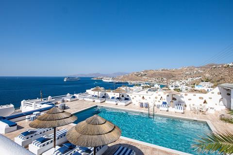 Lees alles over Hotel Tagoo  in de plaats Mykonos stad op Mykonos voor je vakantie in 2025