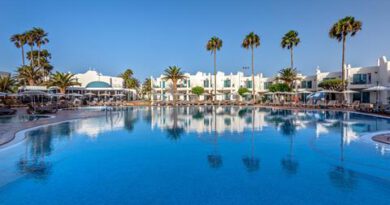 Lees alles over Hotel Barceló Corralejo Sands in de plaats Corralejo op Fuerteventura voor je vakantie in 2027