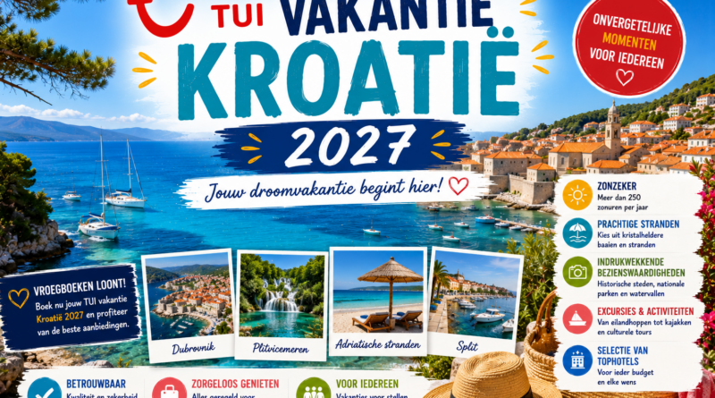 Vakantiegids TUI Vakantie Kroatië 2027