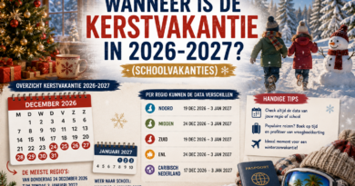 Wanneer is de kerstvakantie in 2026-2027 - schoolvakantie