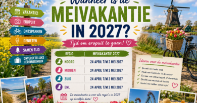 Wanneer is de meivakantie in 2027 - schoolvakantie