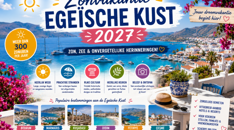 Zonvakantie Egeïsche Kust 2027 boeken