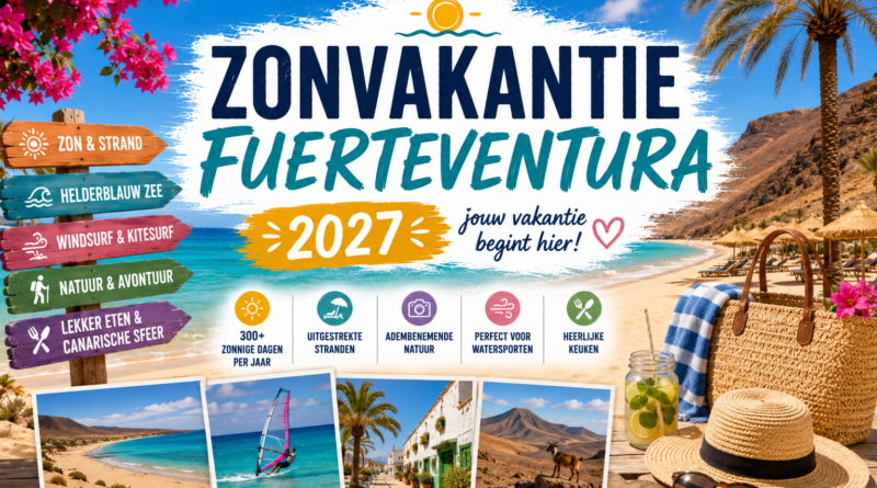 Zonvakantie Fuerteventura 2027 boeken