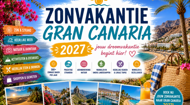 Zonvakantie Gran Canaria 2027 boeken