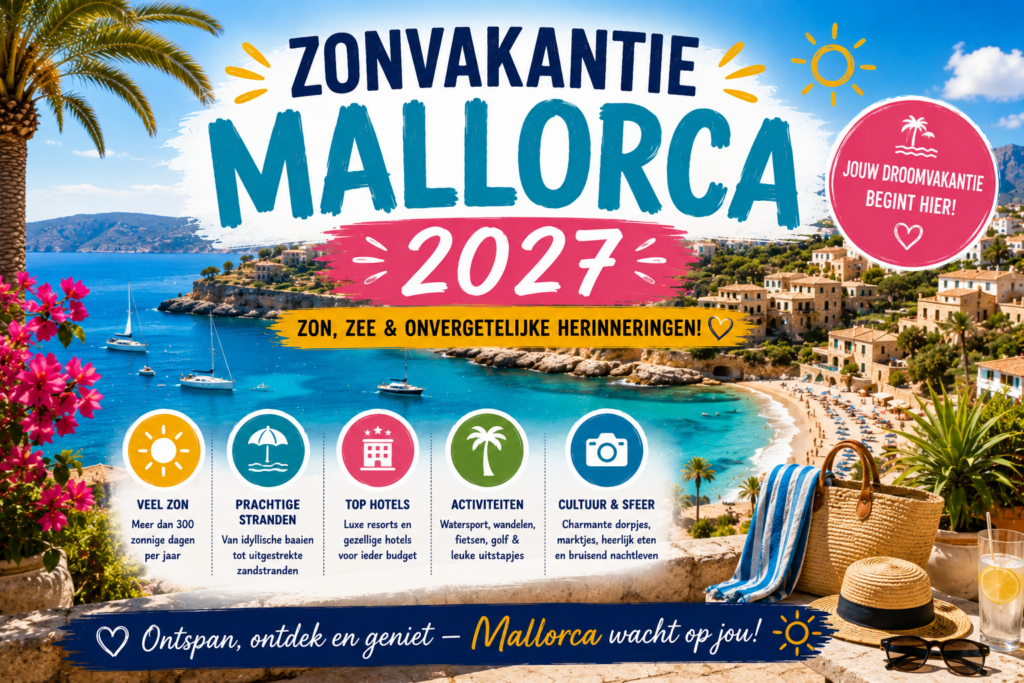 Zonvakantie Mallorca 2027 boeken