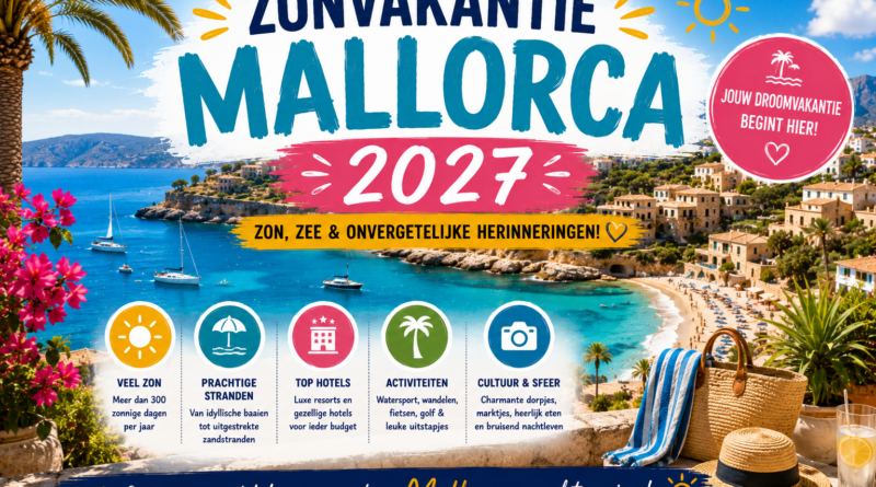Zonvakantie Mallorca 2027 boeken
