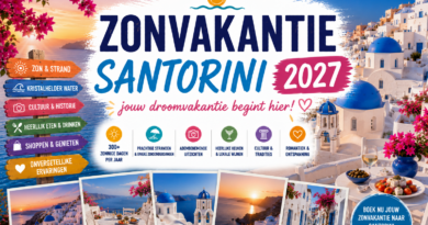 Zonvakantie Santorini 2027 boeken