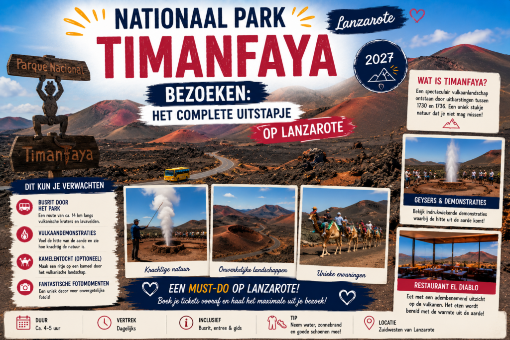 Nationaal Park Timanfaya bezoeken: het complete uitstapje op Lanzarote (2027)